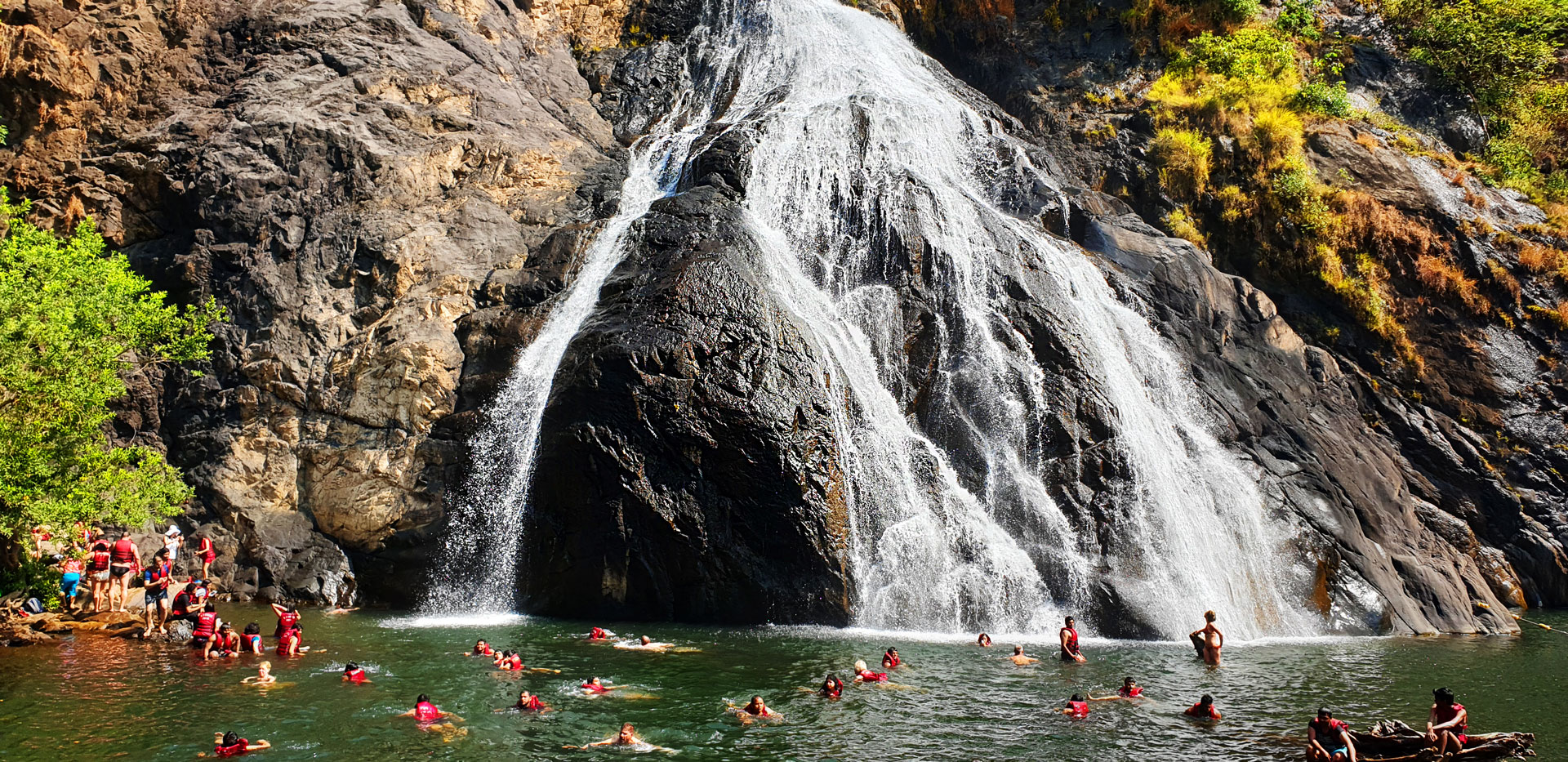 Goa Dudhsagar Waterfall Adventure Tour Package